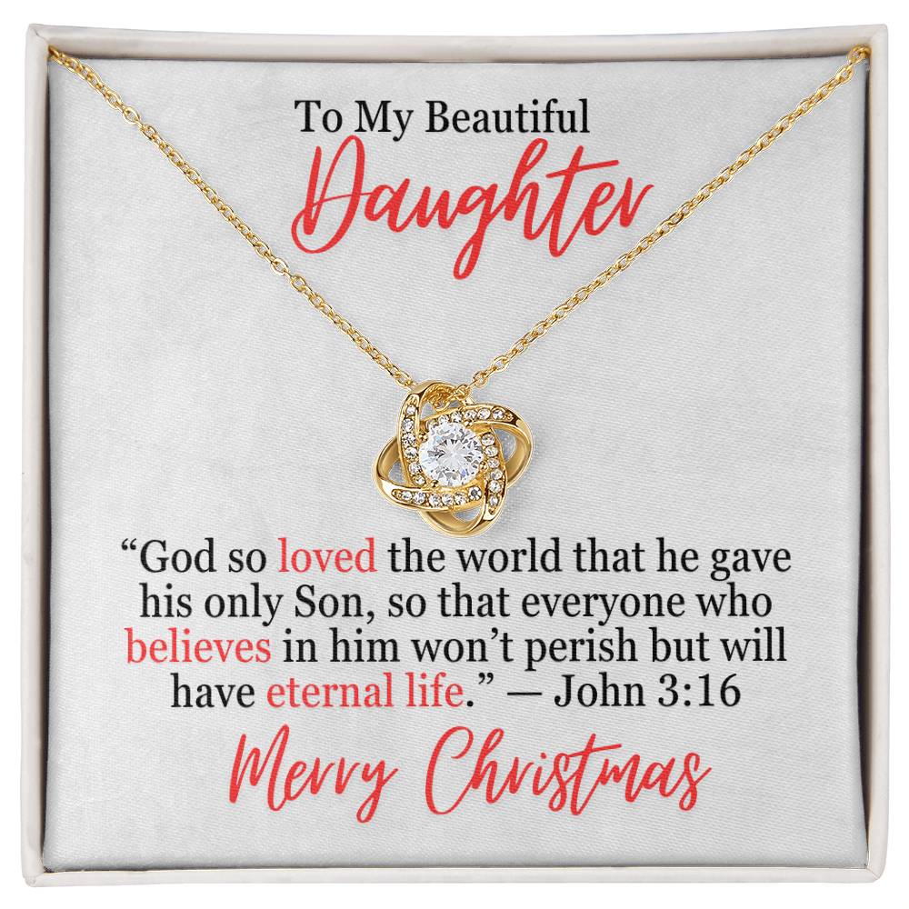 John 3_16 Love Knot Necklace With Personal Message Card Curious Draft