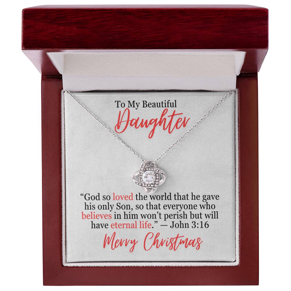 John 3_16 Love Knot Necklace With Personal Message Card Curious Draft